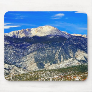 Fresh Snow and Sunshine Mouse Mat