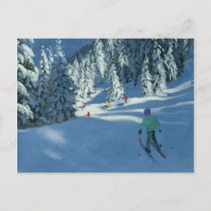 Fresh Snow Morzine France Postcard