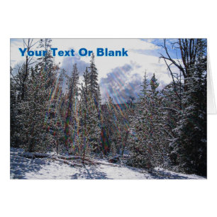 Fresh Snow On Rapid Lightning