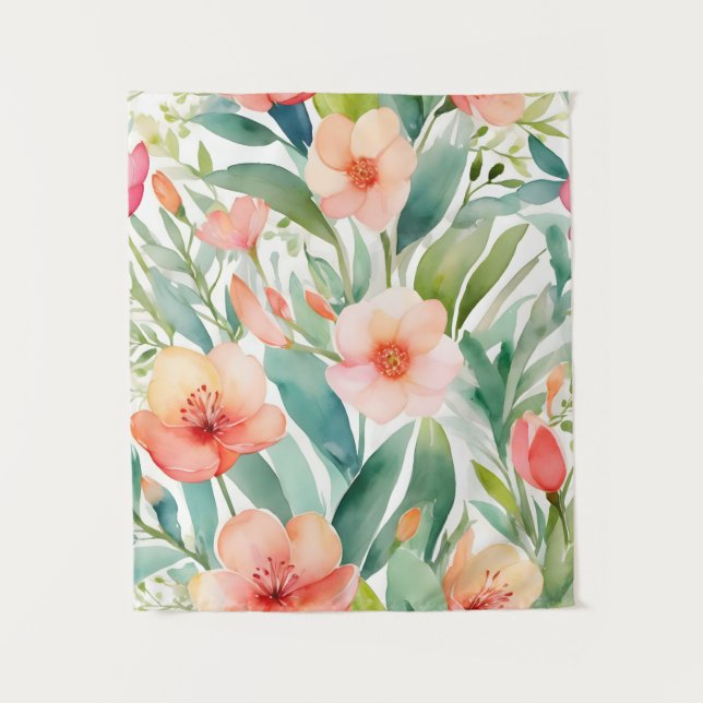 Fresh Spring Botanicals Tapestry (Front)