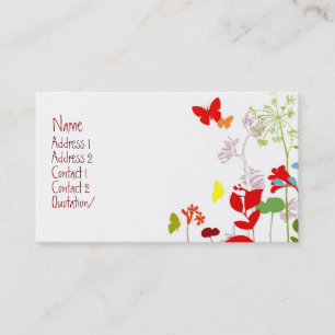 Fresh Spring  - Customised Business Card