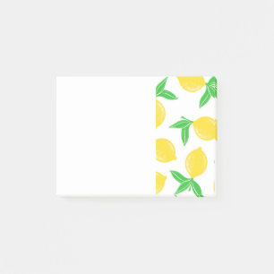Fresh Squeezed Lemon Sticky Note Pad