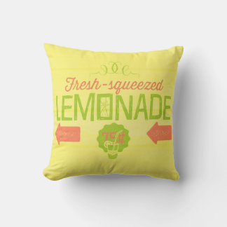 Fresh Squeezed Lemonade Cushion