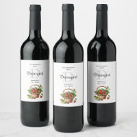 Fresh Strawberries in a Wicker Basket Wine Making
