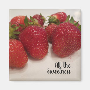 Fresh Strawberries Magnet
