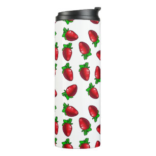 Fresh Strawberries Thermal Tumbler