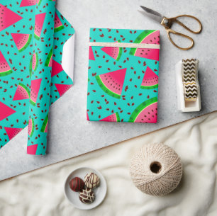 Fresh Summer Watermelon Slice Cool Wrapping Paper