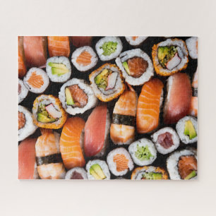 Fresh Sushi Colourful  Jigsaw Puzzle
