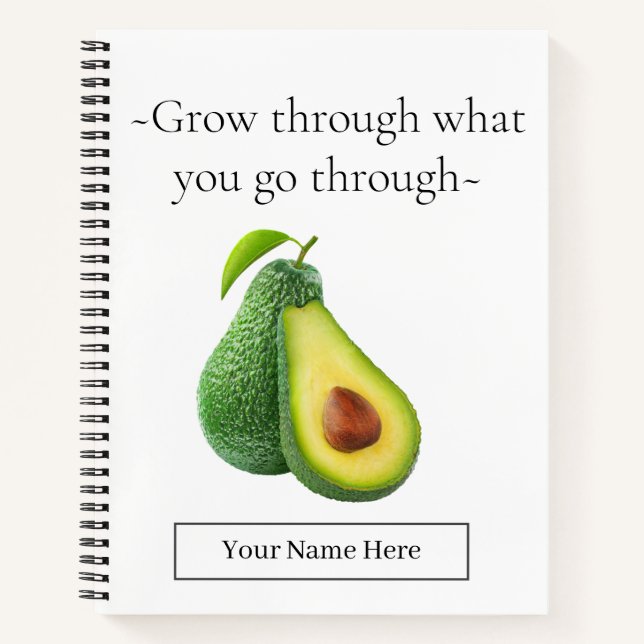 Fresh Thoughts Quote Notebook (Front)