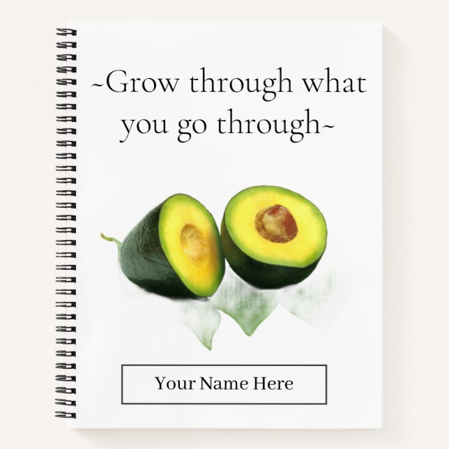Fresh Thoughts Quote Notebook (Front)