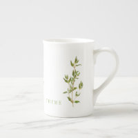 FRESH THYME Bone China Mug