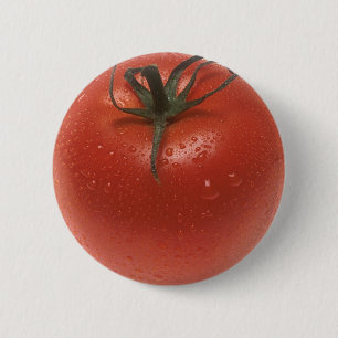 Fresh Tomato 6 Cm Round Badge
