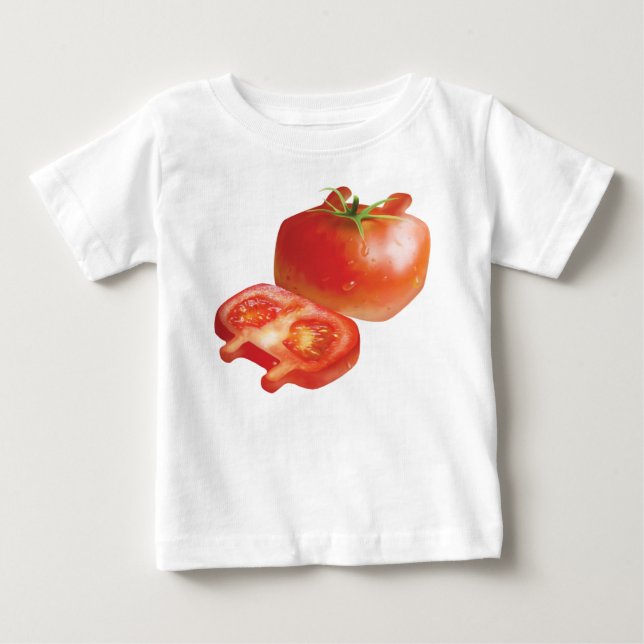 Fresh Tomato Baby T-Shirt (Front)