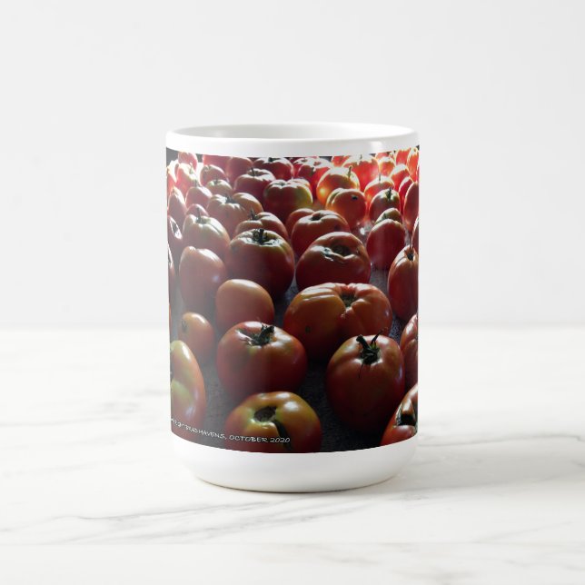Fresh Tomatoes Flower collection on a Coffee Mug (Center)