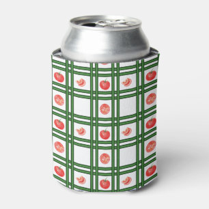 Fresh Tomatoes Gardener Pattern Can Cooler