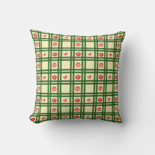 Fresh Tomatoes Gardener Pattern Cushion
