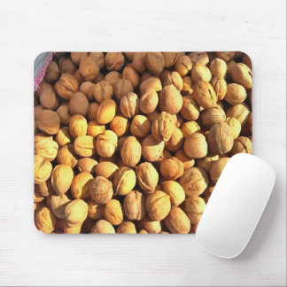 Fresh Walnuts Hyperrealistic Painting Mouse Mat