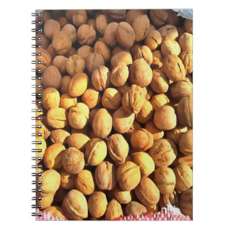 Fresh Walnuts Hyperrealistic Painting Notebook