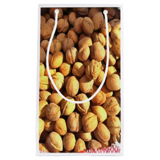 Fresh Walnuts Hyperrealistic Painting Small Gift Bag