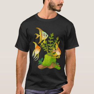 Fresh water fish and plants - Angelfish T-Shirt