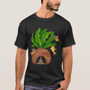 Fresh water fish and plants - Corydoras gold laser T-Shirt