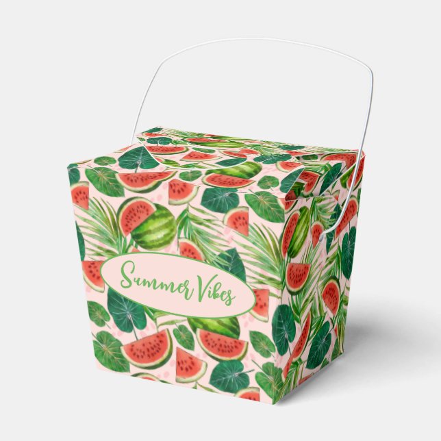 Fresh Watermelon Favour Box (Front Side)