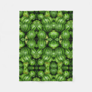 Fresh Watermelon Pattern Sherpa Throw Fleece Blanket