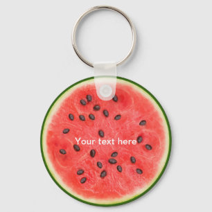Fresh Watermelon Theme Key Ring