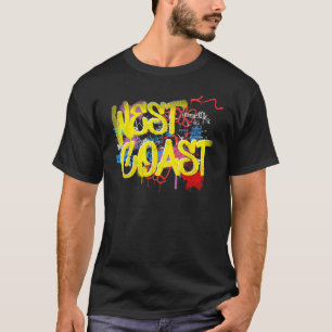 Fresh West Coast 80s 90s Hip Hop Rap Old School Gr T-Shirt