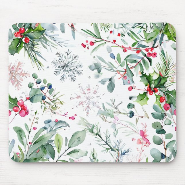 fresh winter fruit mouse mat (Front)