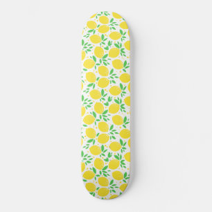 Fresh Yellow Lemons 2 Skateboard