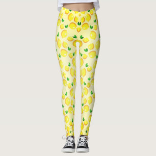 Fresh Yellow Lemons 5 Leggings