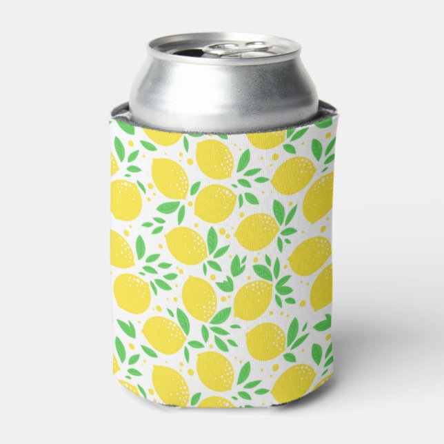 Fresh Yellow Lemons - Can Cooler (Can Front)