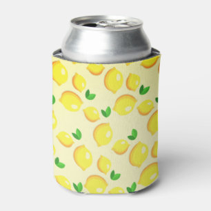 Fresh Yellow Lemons Can Cooler
