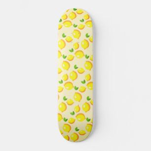 Fresh Yellow Lemons - Skateboard