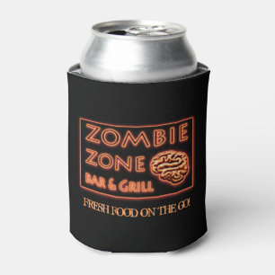 Fresh Zombie Food On The Go Halloween Can Cooler