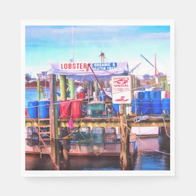 Freshest Seafood Napkin (Front)