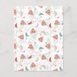Freshly Baked Apple Pie Pattern Postcard