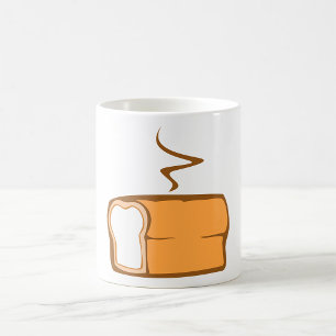 Freshly Baked Bread Loaf Warm Bakery Coffee Mug