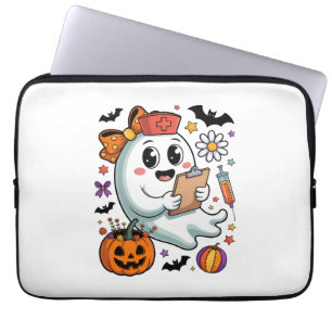 Freshly Boo'd Coffee Halloween Laptop Sleeve