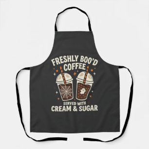 Freshly Bood Halloween Coffee Apron