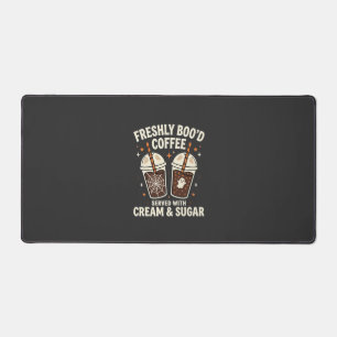 Freshly Bood Halloween Coffee Desk Mat