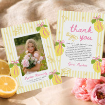 Freshly Graduated Lemon Pink Bow Graduation