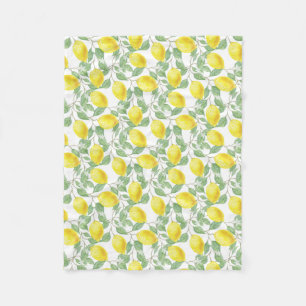 FRESHLY LEMONS FLEECE BLANKET