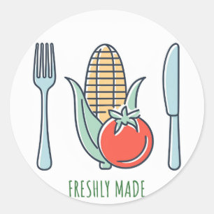 Freshly Made Classic Round Sticker