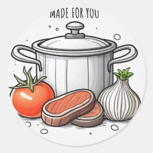 Freshly Made Classic Round Sticker