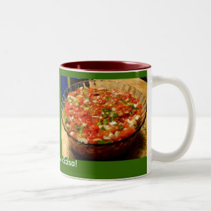 Freshly Made Salsa Two-Tone Coffee Mug