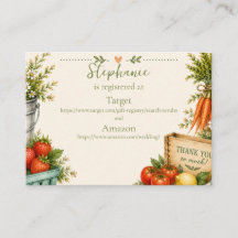 Freshly Picked Farmers Market Bridal Registry