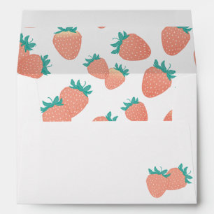 Freshly Picked Strawberries Envelope