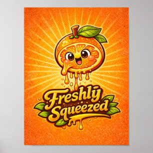 Freshly Squeezed - Feelin' Fruity - Foodie Fiends Poster